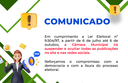 Câmara de Fátima se adequa às normas eleitorais e suspende as publicações no site institucional e redes sociais durante período eleitoral